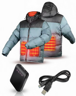 Charger l'image dans la galerie, Doudoune chauffante "North Pole"